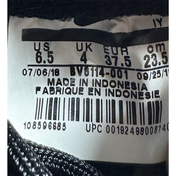 Women's Nike Blazer Mid Rebel Black/Cheetah Print Leather Sneakers Sz 6.5 - Picture 10 of 10